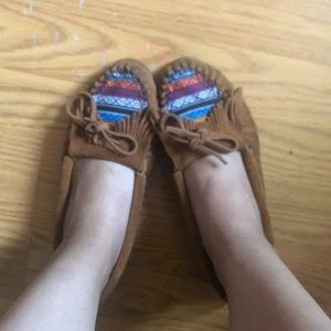 Moccasin cute flats